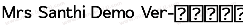 Mrs Santhi Demo Ver字体转换